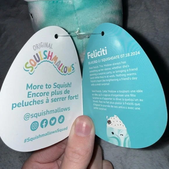 BNWT: 5” Feliciti Scented Squishmallow - Picture 5 of 10